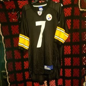 Mens Large NFL Steelers Jersey Ben R. 7